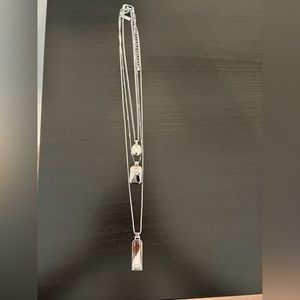 White House Black Market 3 Tier necklace